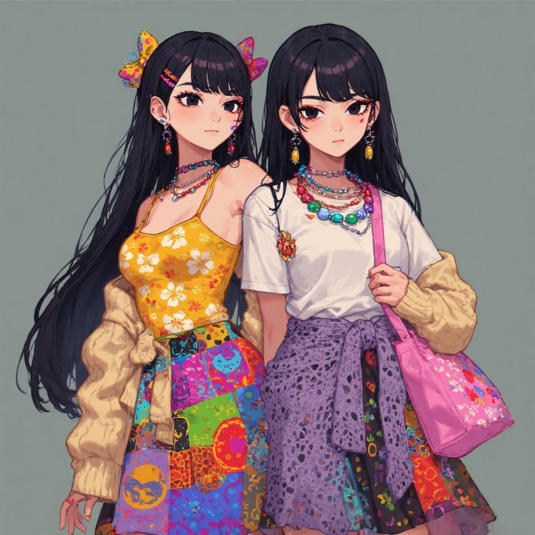 Vibrant Floral Fusion