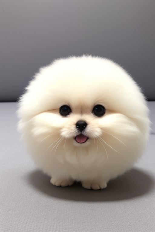 cute fluffy ball