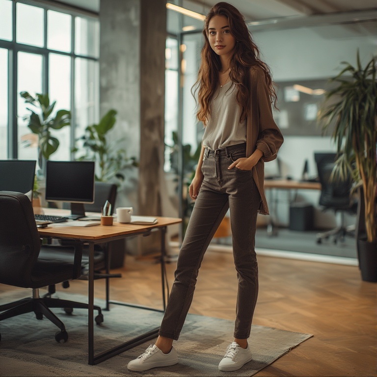 Confident Office Beauty