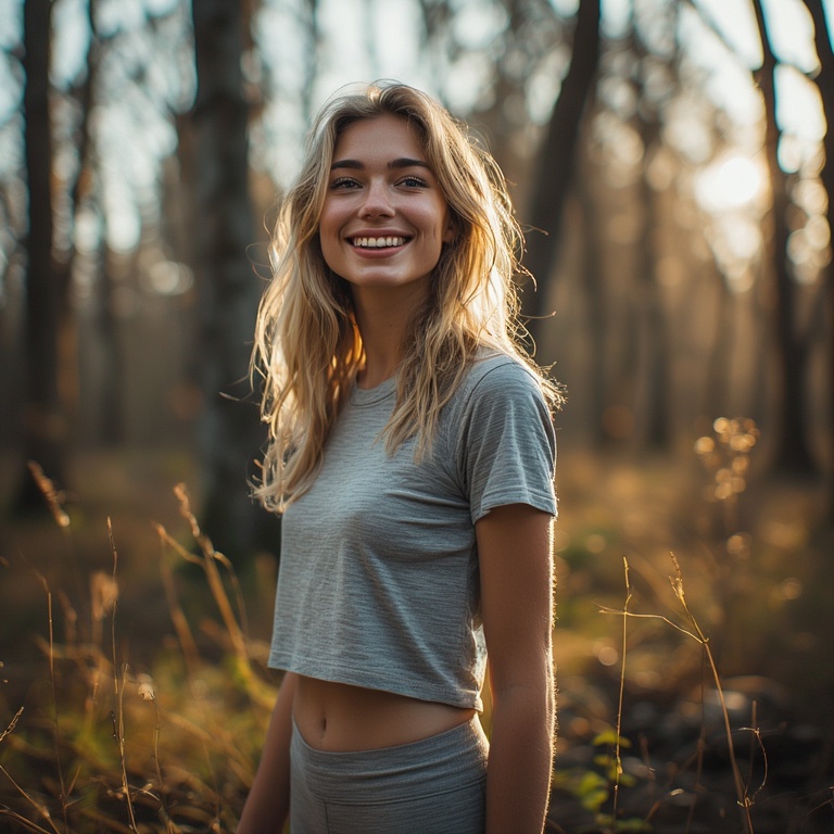 Woodland Blonde Beauty