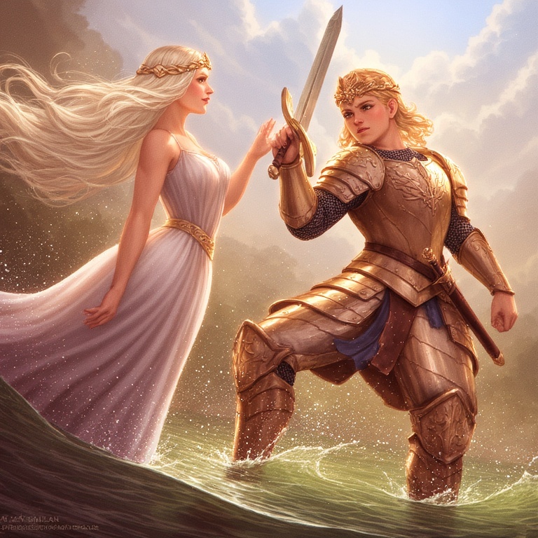 Lake's Shimmering Sword Oath