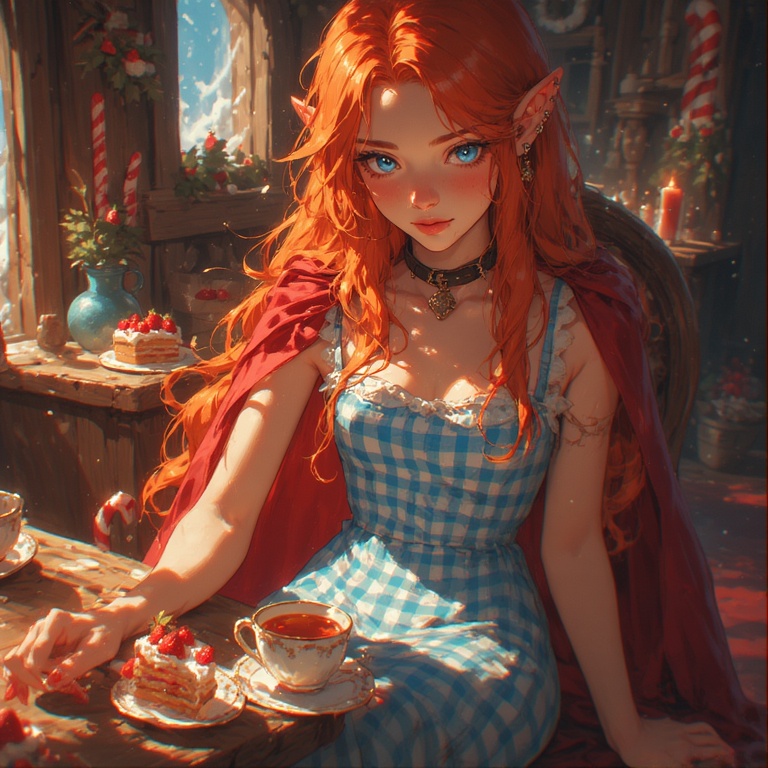 Elf Maiden Portrait