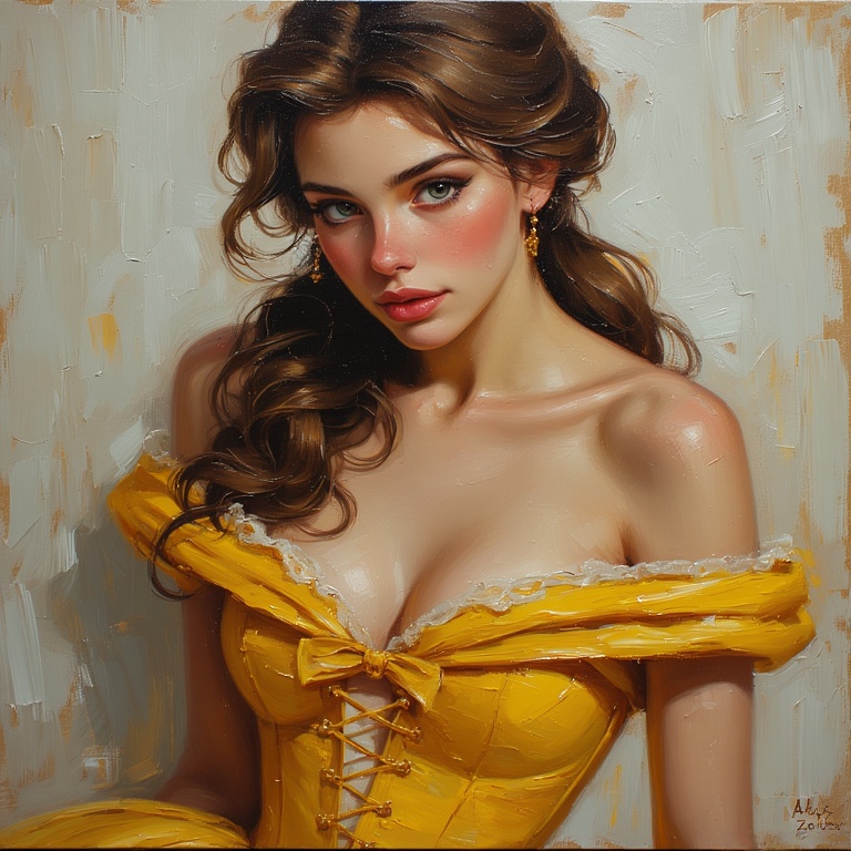 Seductive Belle Moment