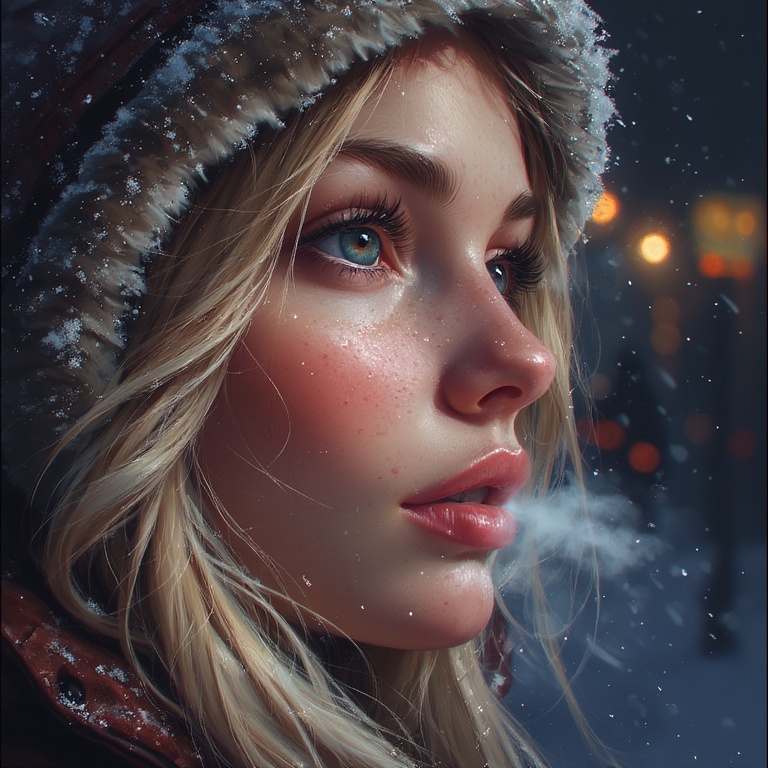 Frosty City Glow