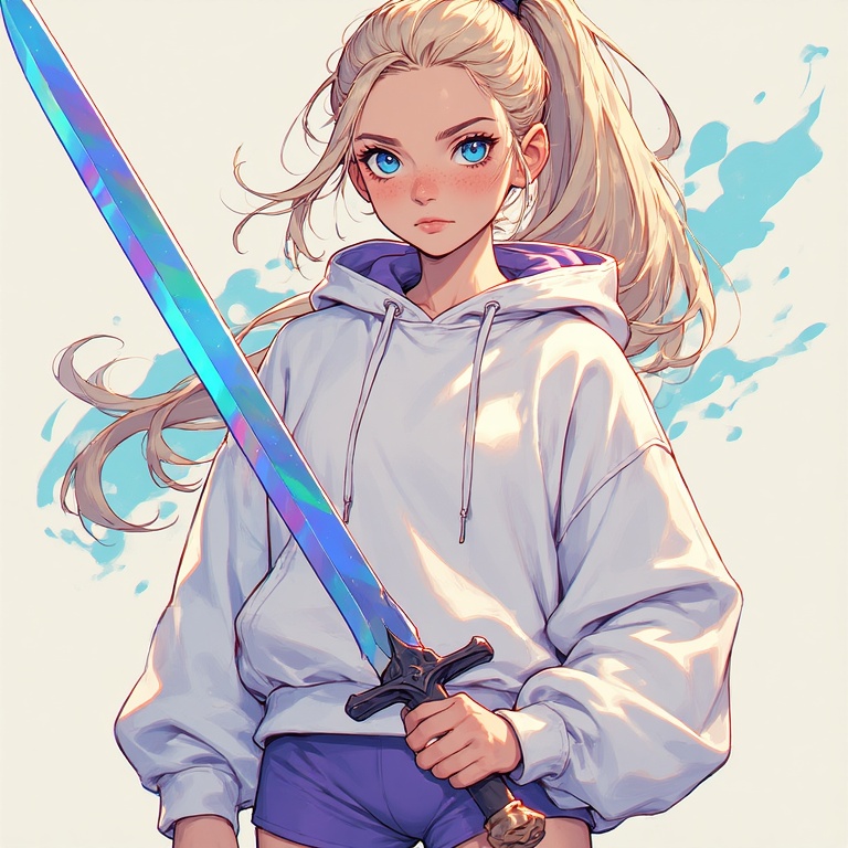 Ghibli Warrior in Bloom