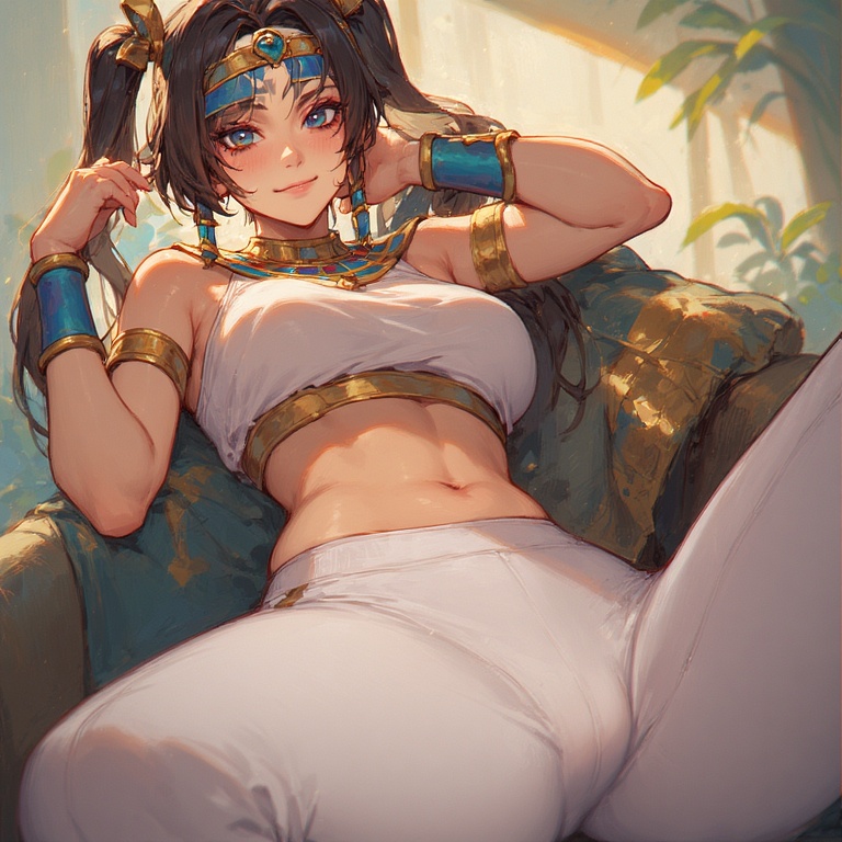 Egyptian Serenity Unfolds