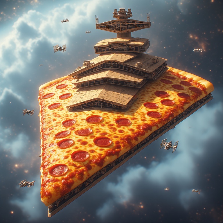 Pepperoni Space Cruiser
