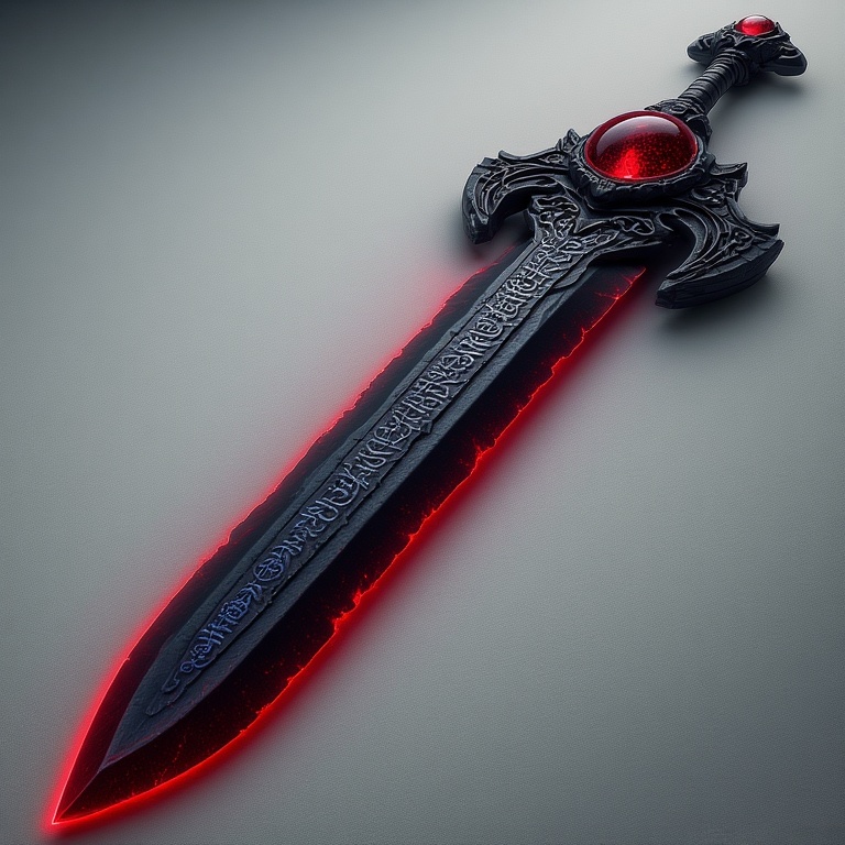 Ancient Ruby Runeblade