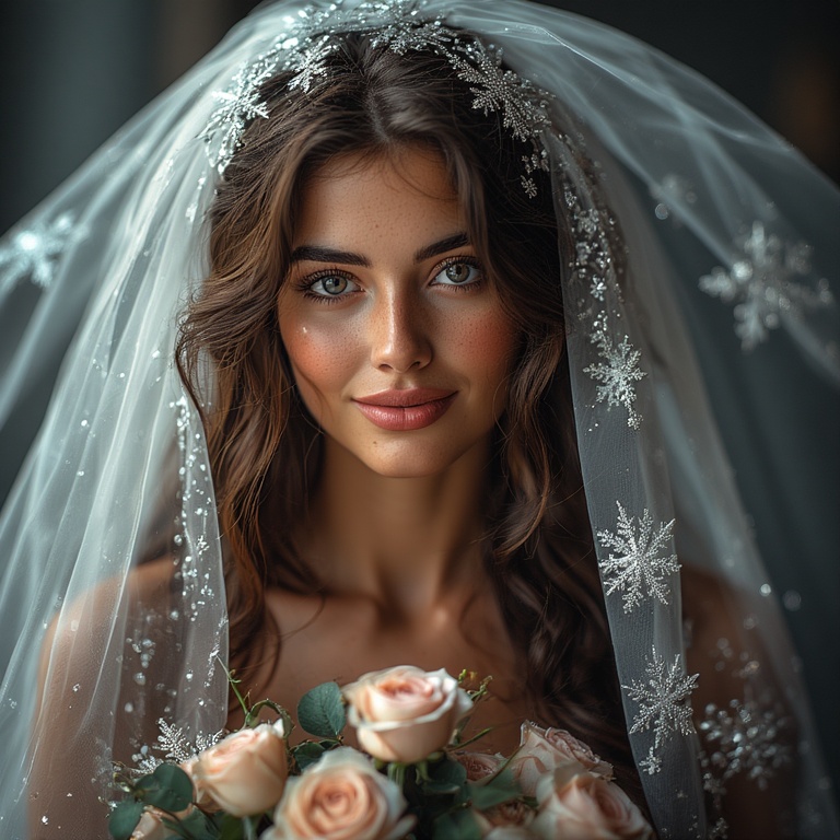 Rosa Veiled Beauty