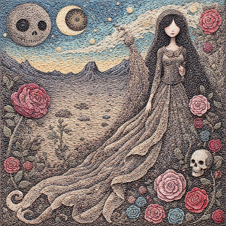 Rose and Spine Art