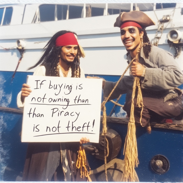 Pirate's Philosophical Moment
