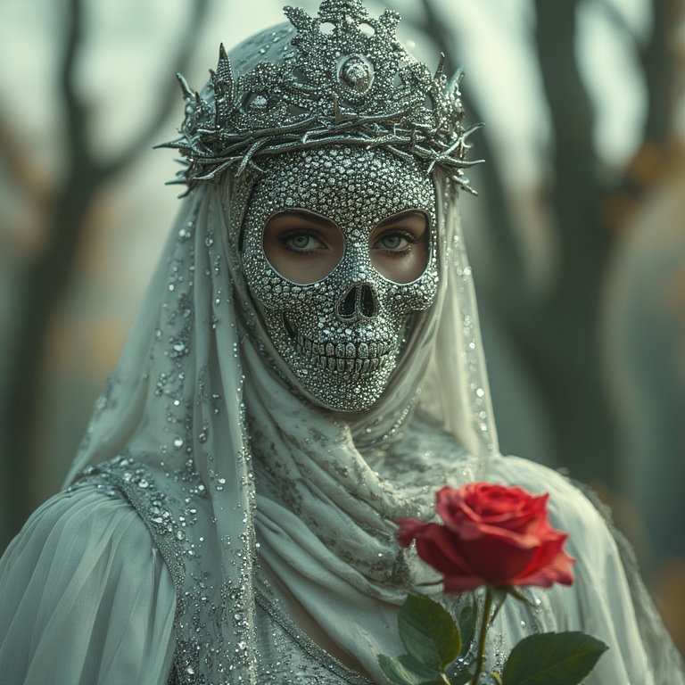 Rose-Crowned Skull Siren