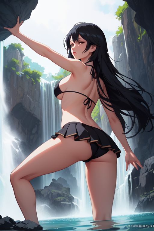 Waterfall Seduction Moment