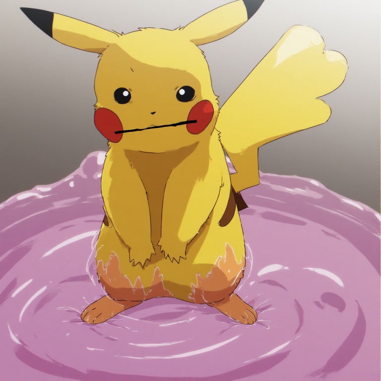 Simplified Pikachu Impersonator