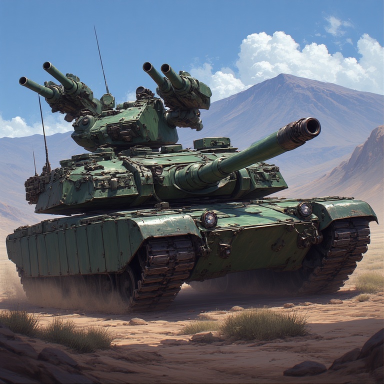 Anime Mech Tank