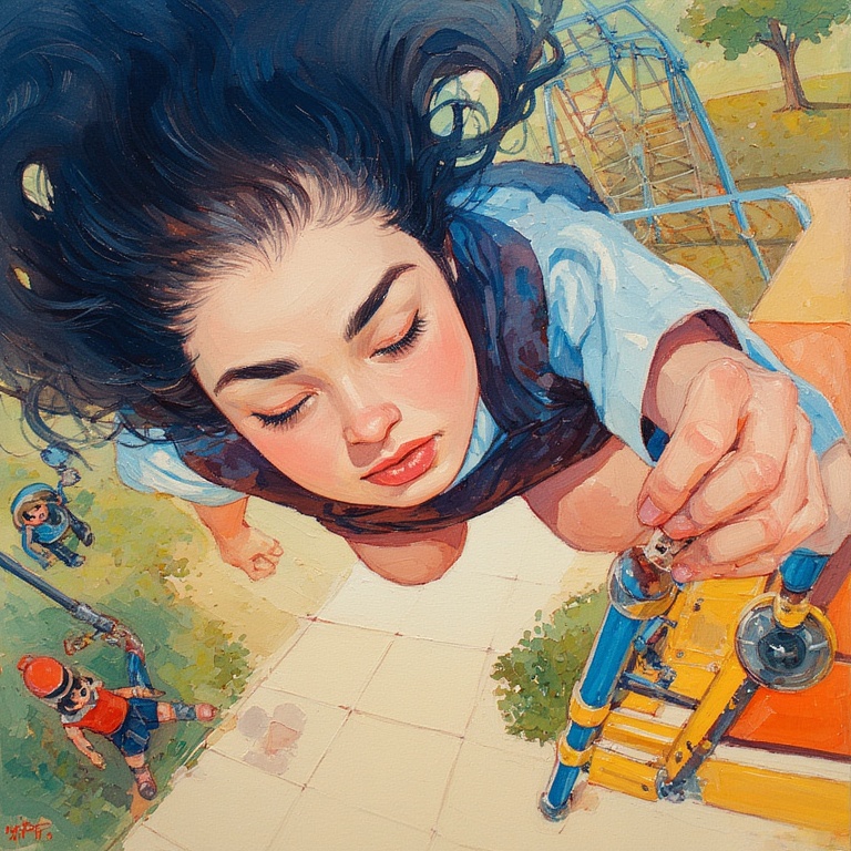 Cyborg Playground Delight