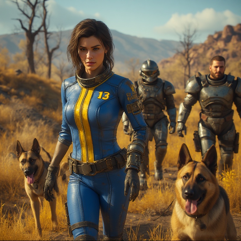 Vault Dweller's Desolate Journey