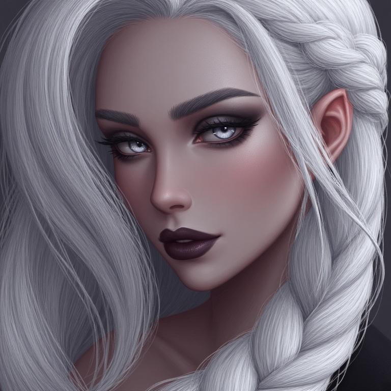 Elegant Moonlit Maiden