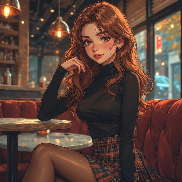 Elegant Cafe Beauty