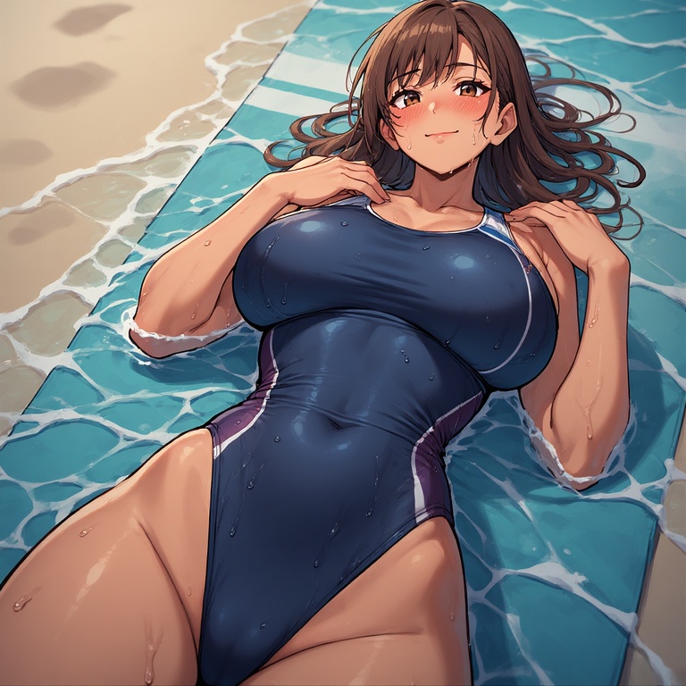 Blushing Beach Beauty