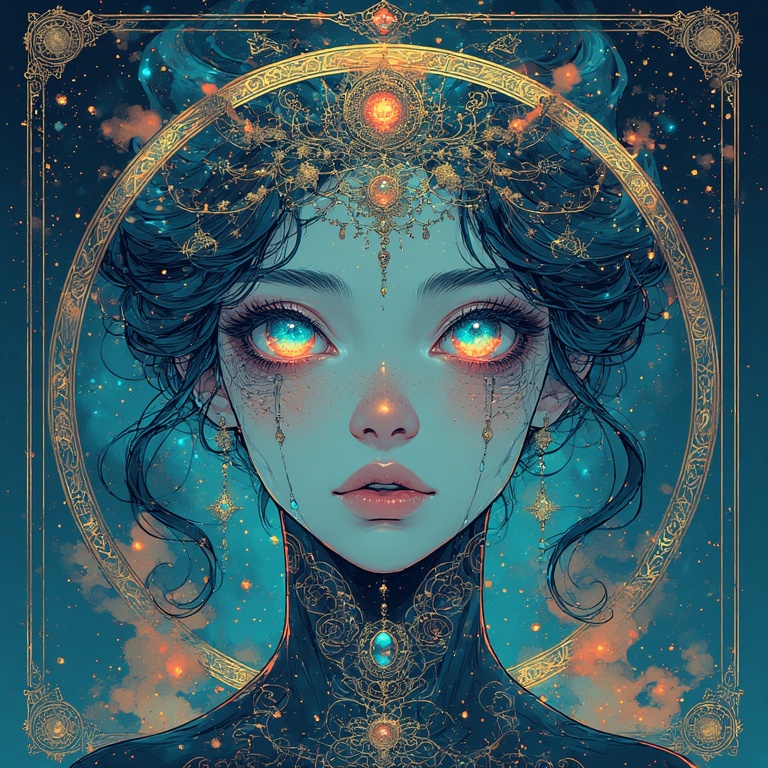 Cerulean Oracle Queen