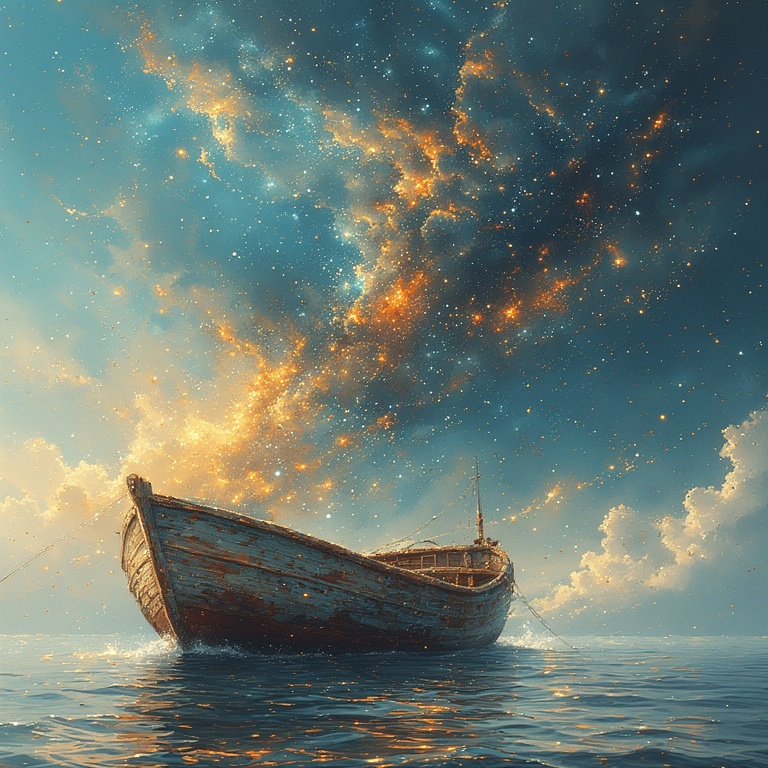 Midnight Boat Sail