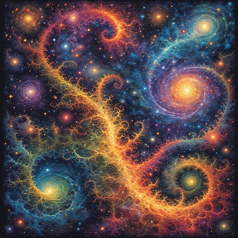 Cosmic Bloomscape Odyssey