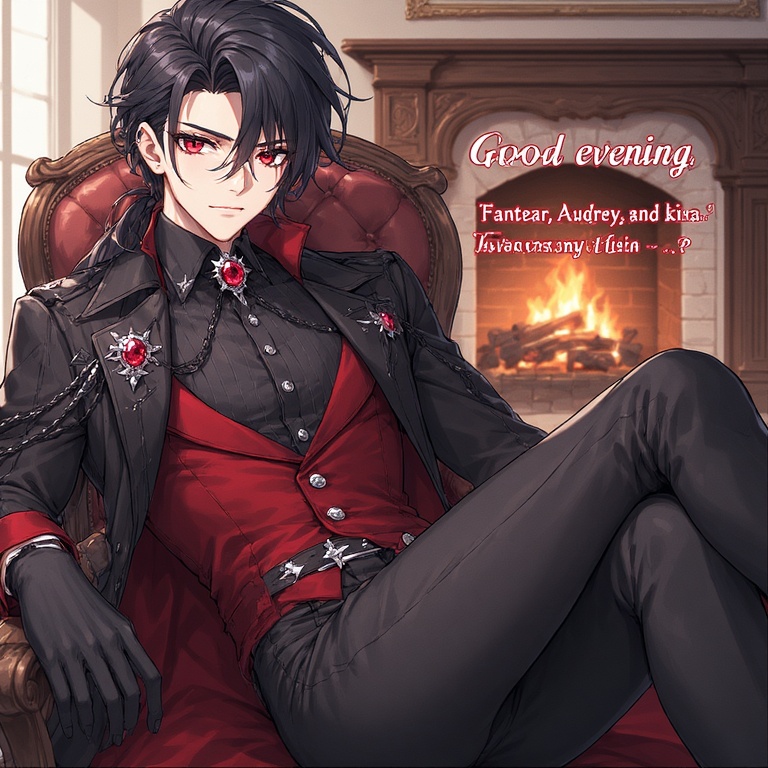 Elegant Red Vigilante