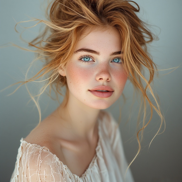 Windblown Argentine Beauty