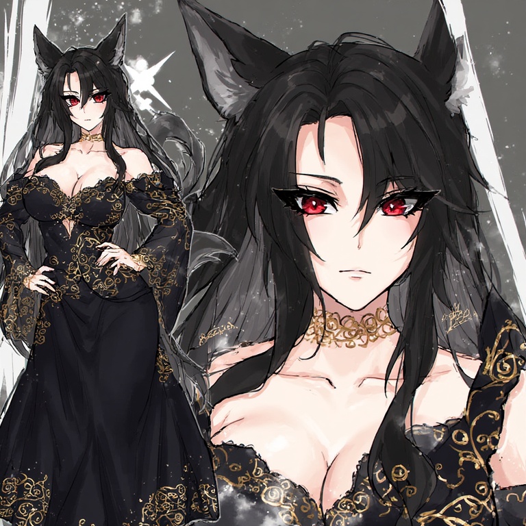 Wolf Princess of Gold