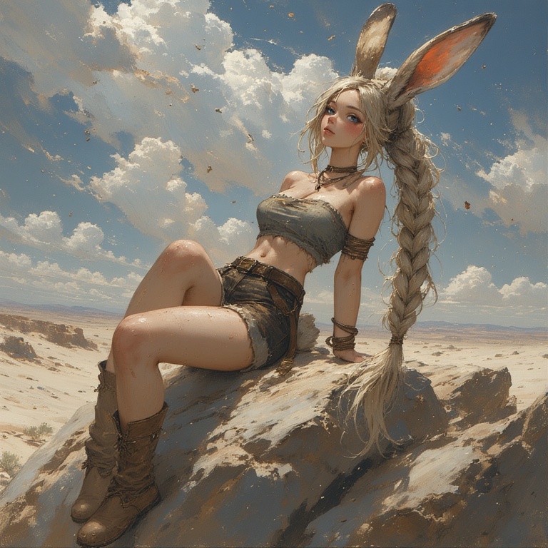 Desert Bunny Beauty