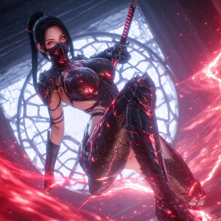 Cyberpunk Assassin Portrait