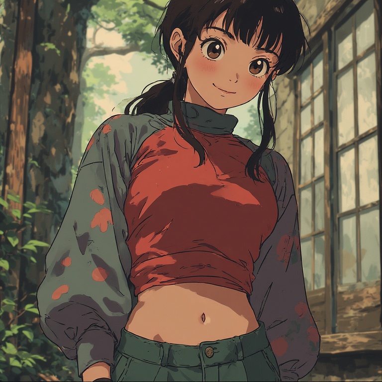 Ghibli Whimsy Chic