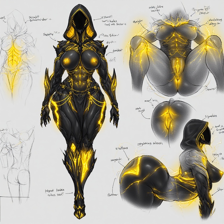 Predatory Beauty Concept