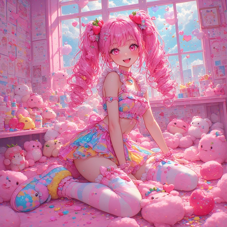 Pink Candy Whirlwind
