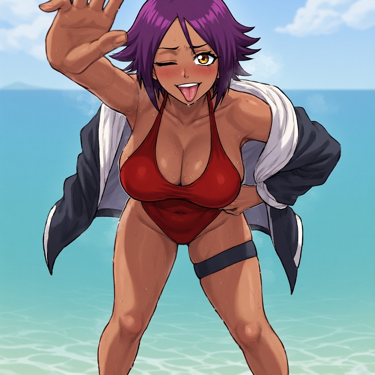 Sultry Beachside Seduction