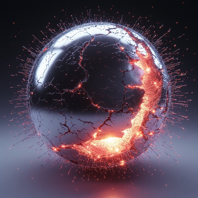 Explosive Metallic Sphere