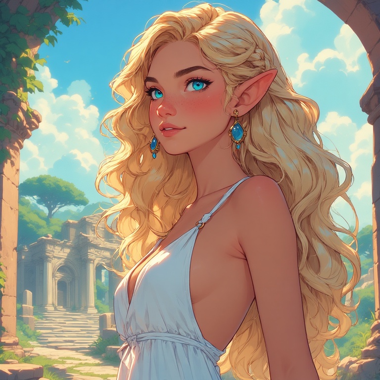 Ethereal Ruins Beauty
