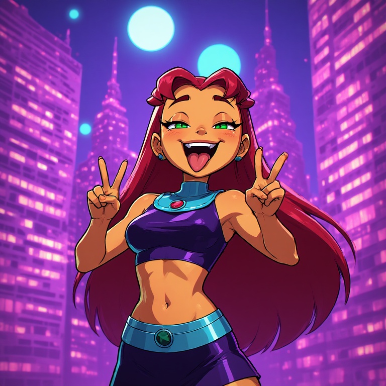 Neon Starfire Chic