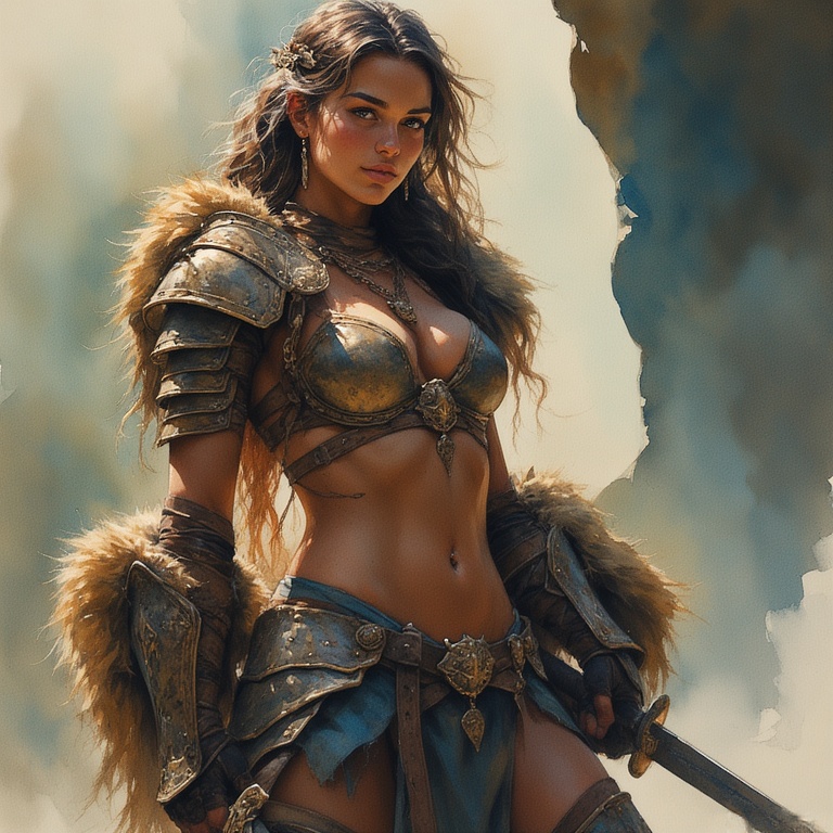 Sultry Warrior Goddess