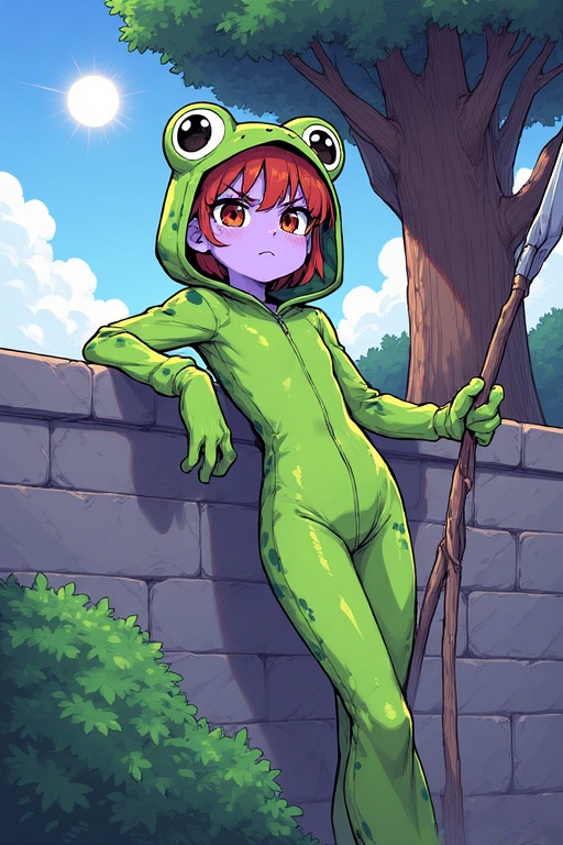 Green Frog Warrior