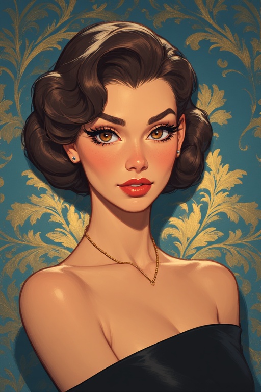 Vintage Glamour Babe
