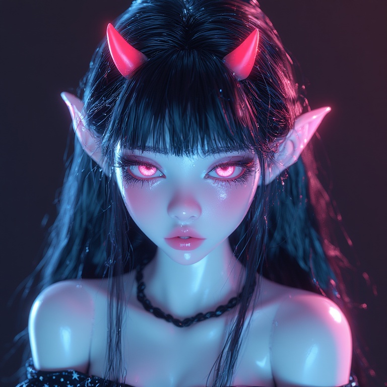 Midnight Demon Doll