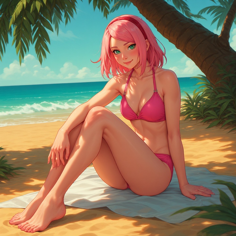 Tropical Paradise Pose