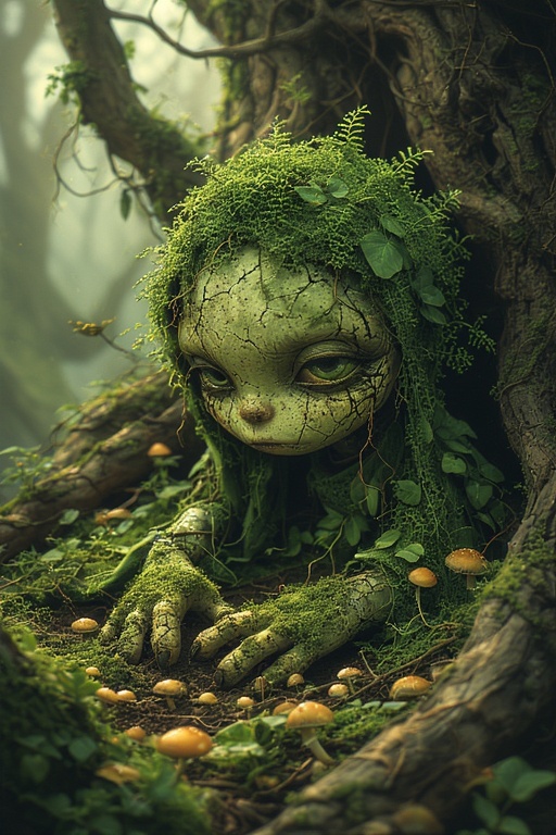 Surrendered Moss Form