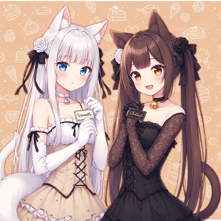 Adorable Anime Moe Portrayal