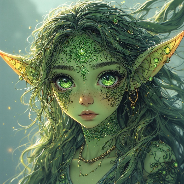 Fractal Goblin Maiden