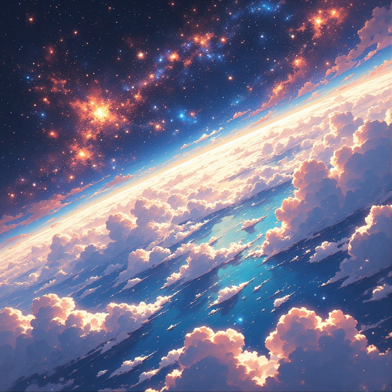 Cosmic Fantasy Landscape