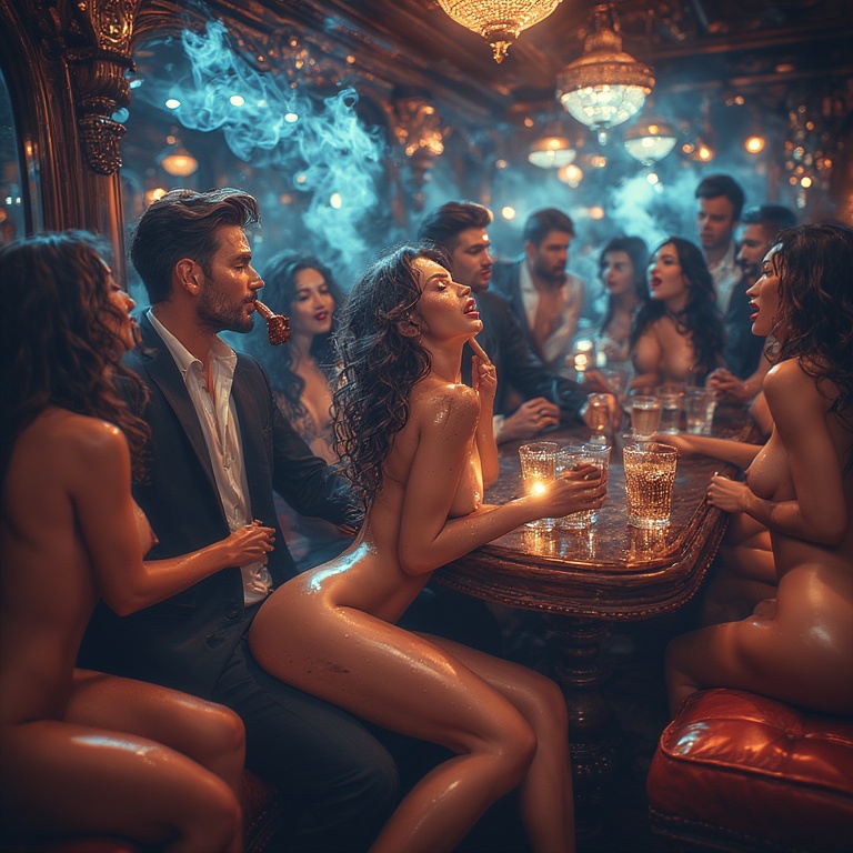 Sultry Lounge Encounter