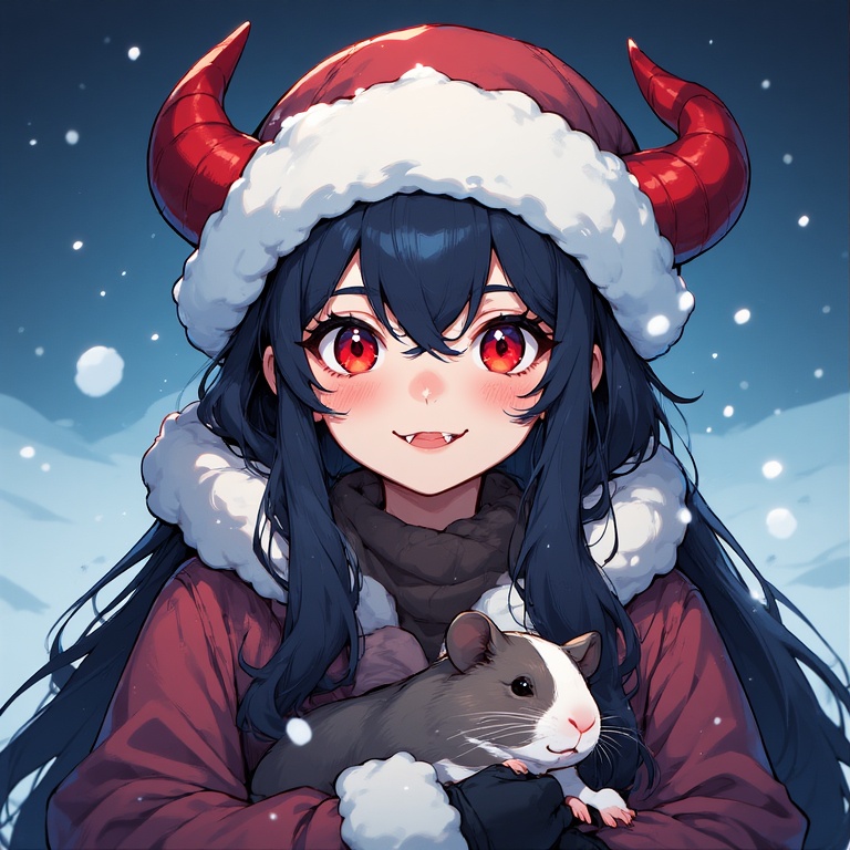 Horned Snowflake Sweetheart